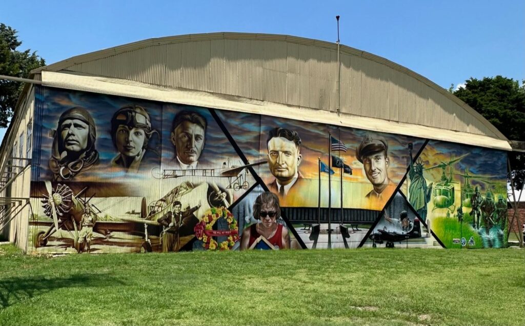 Enid Woodring Airport Mural