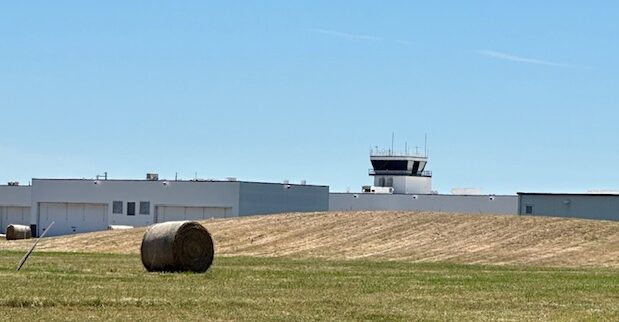 Tower (closed) at Independence Municipal Airport, KS