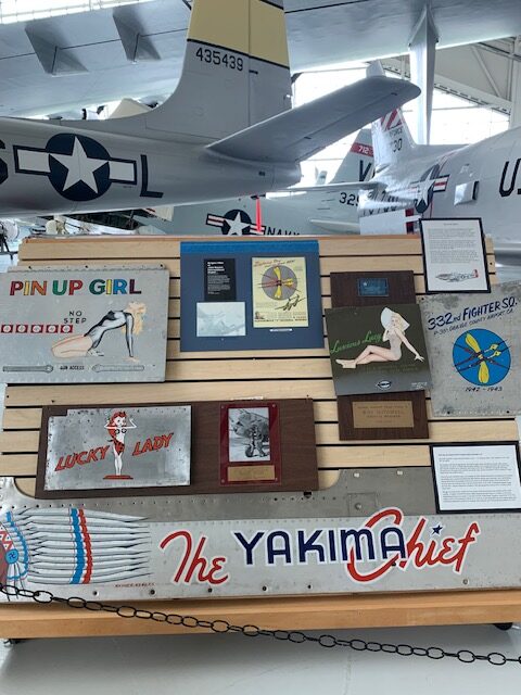 Artwork in Evergreen Aerospace Museum