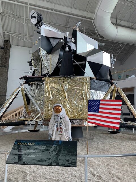 Moon Suit in Evergreen Aerospace Museum