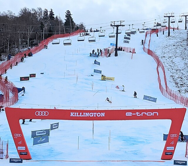Killington Superstar World Cup Slalom 2023, Vermont.