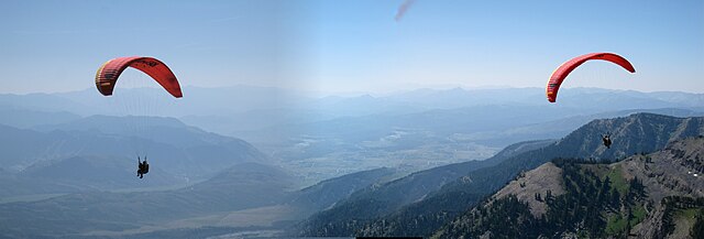 Looking NE from Jackson Hole.