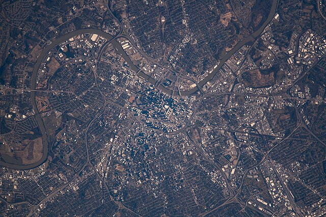 NASA Aerial view, Nashville, TN