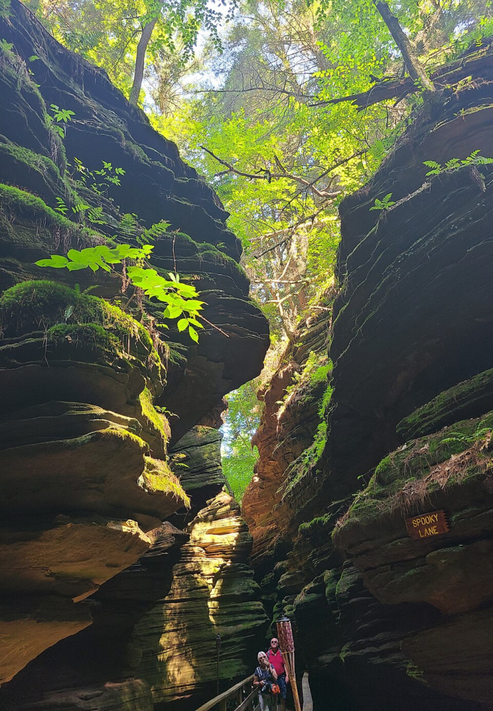 Witches Gulch close to Wisconsin Dells
